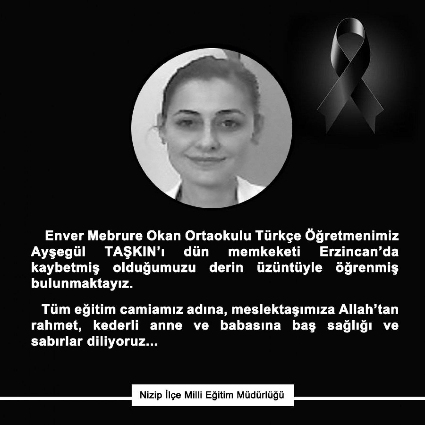 Kardeşinin bıçakladığı Ayşegül öğretmen öldü