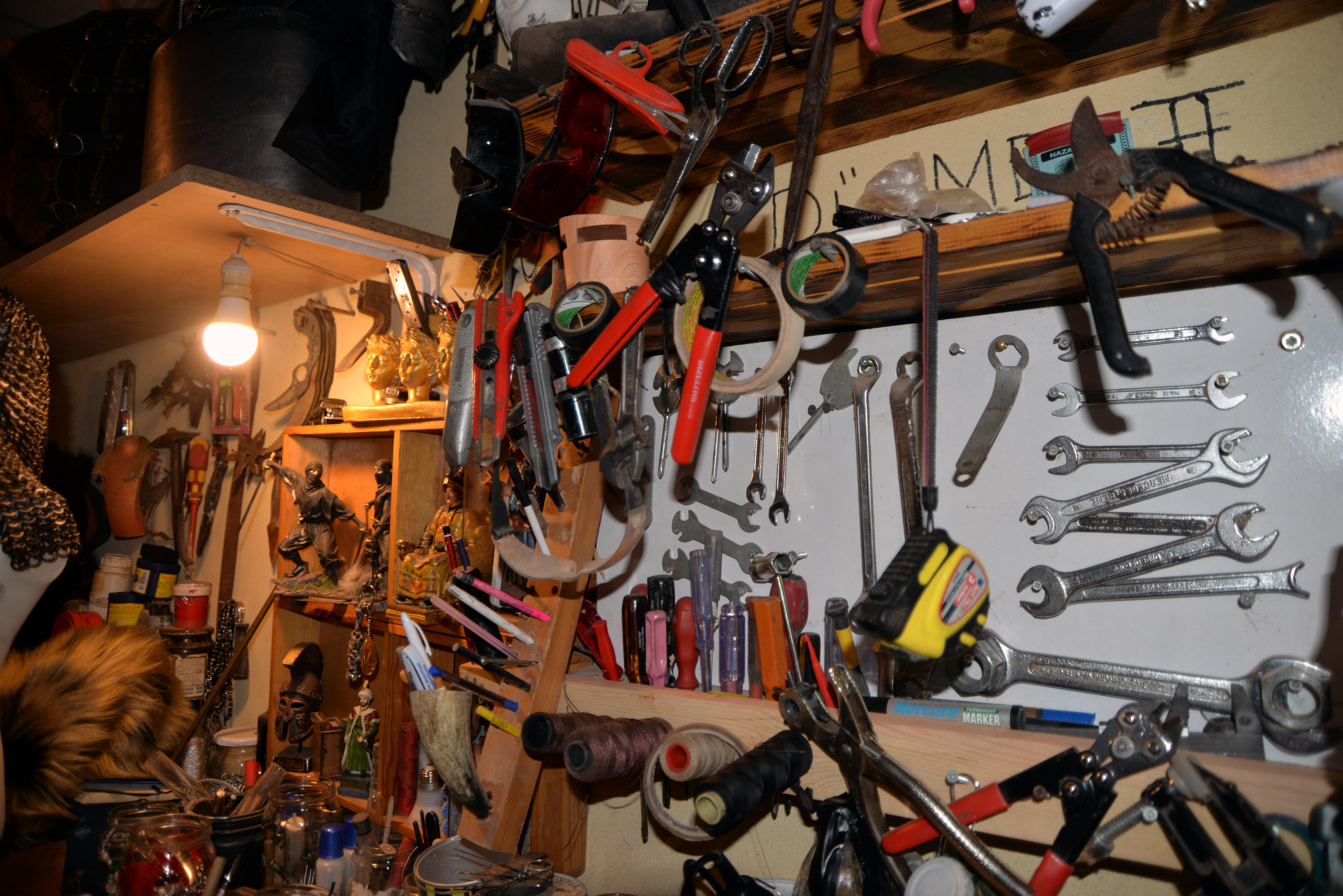 Savaş sanatı için kostüm bulamayınca kendisi tasarladı