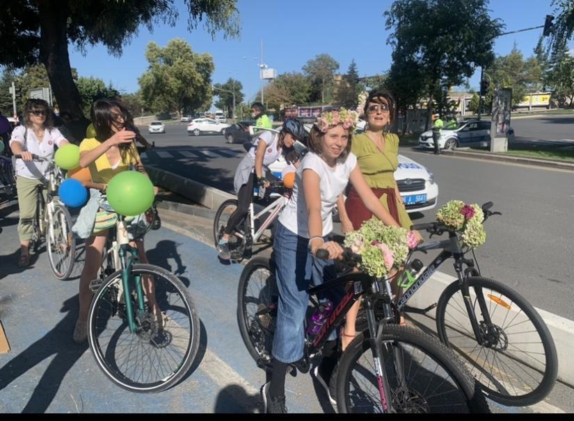 Süslü Kadınlar Bisiklet Turu Ankara etabı yapıldı
