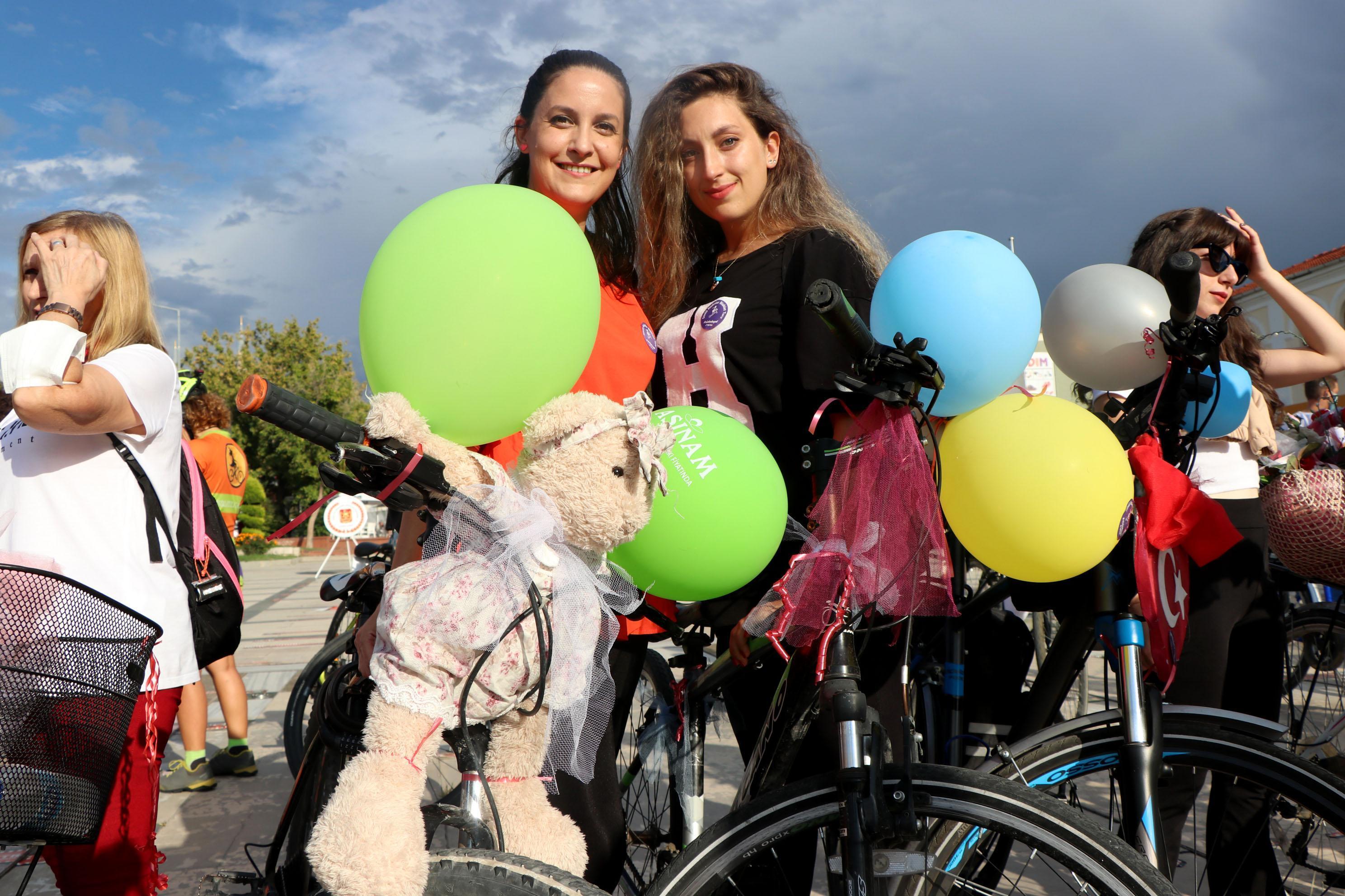 Süslü Kadınlar Bisiklet Turu Ankara etabı yapıldı