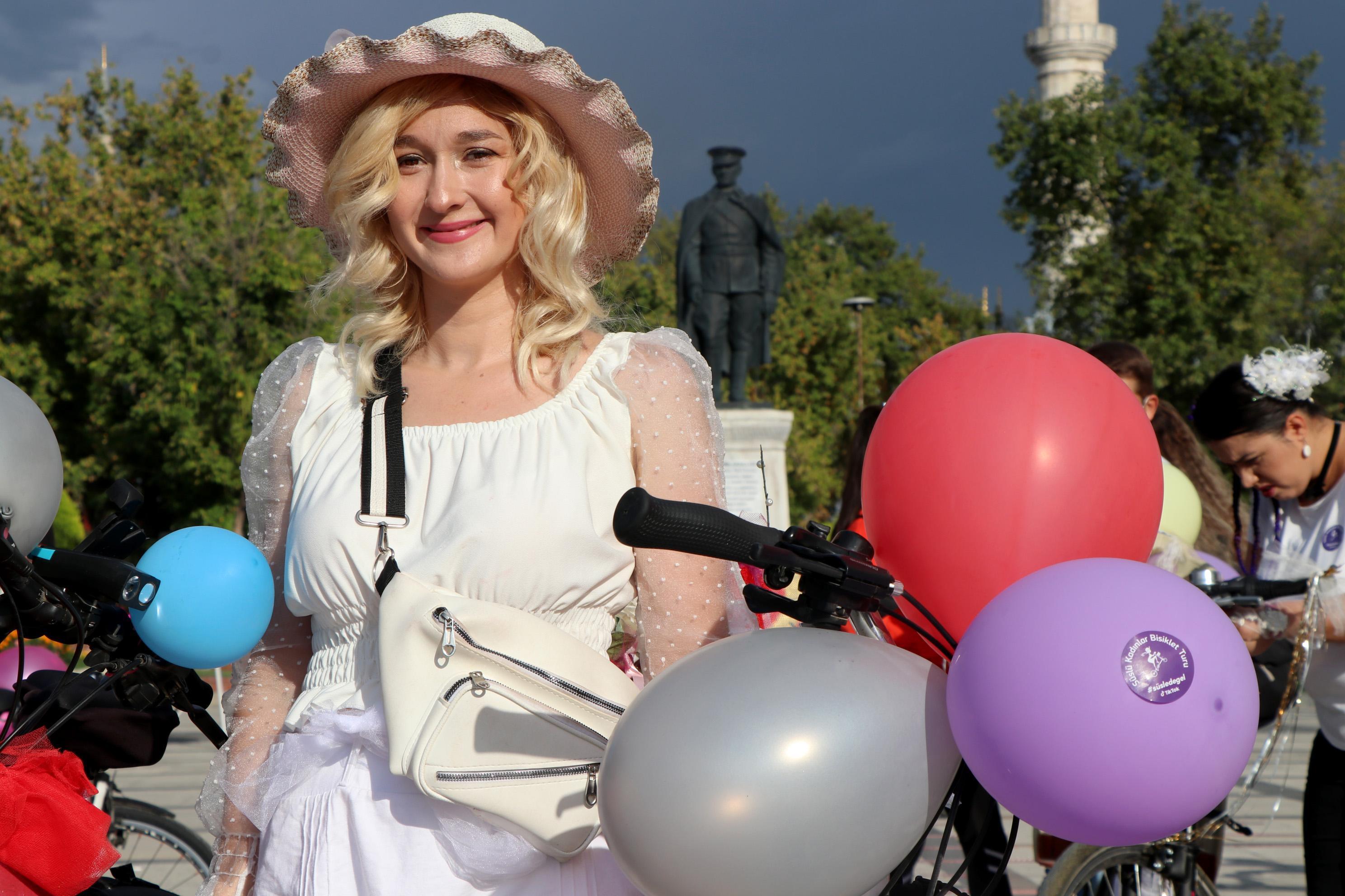 Süslü Kadınlar Bisiklet Turu Ankara etabı yapıldı