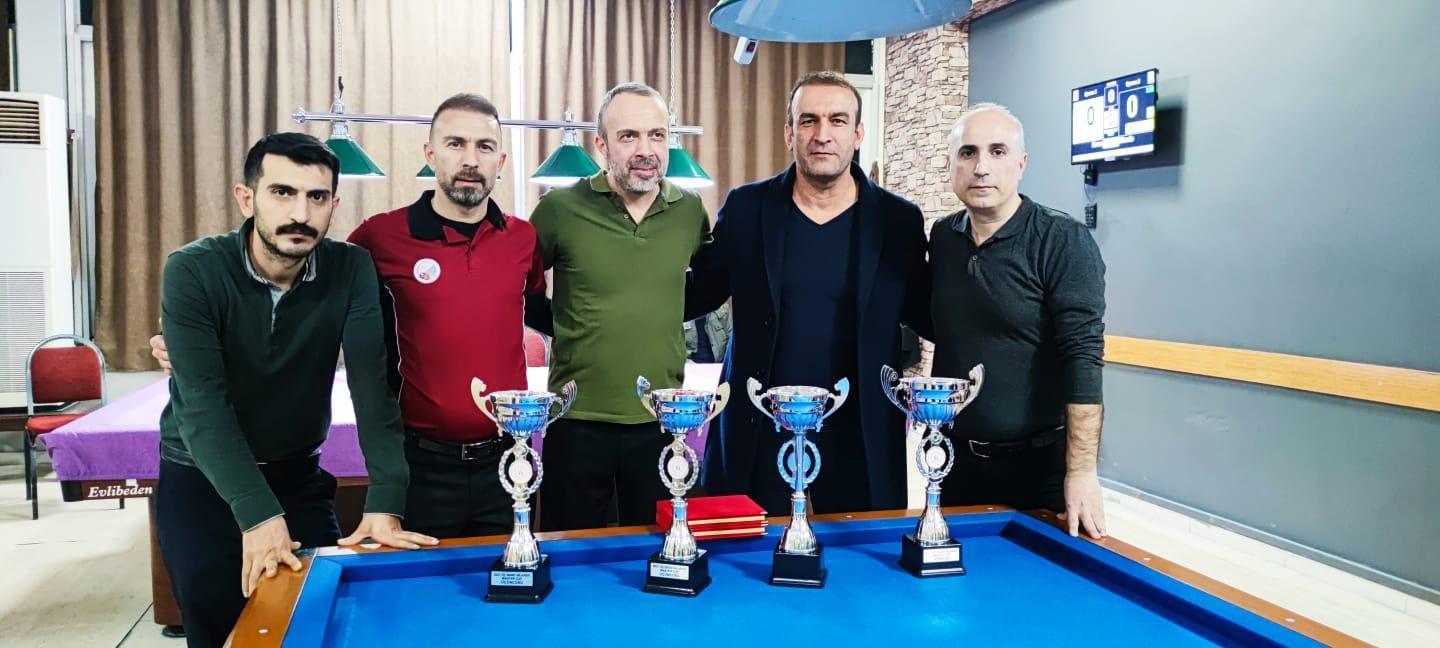 Diyarbakırda bilardo şampiyonasına rekor katılım