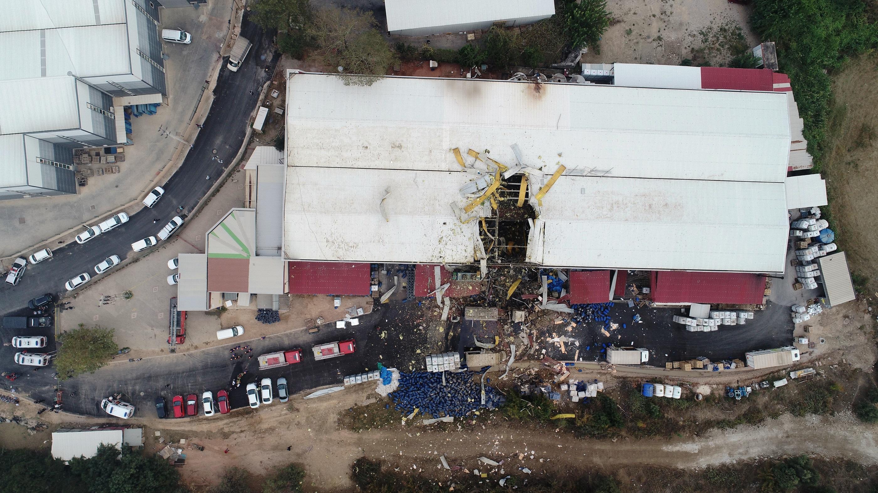 Bursada fabrikada patlama: 1 ölü, 6 yaralı