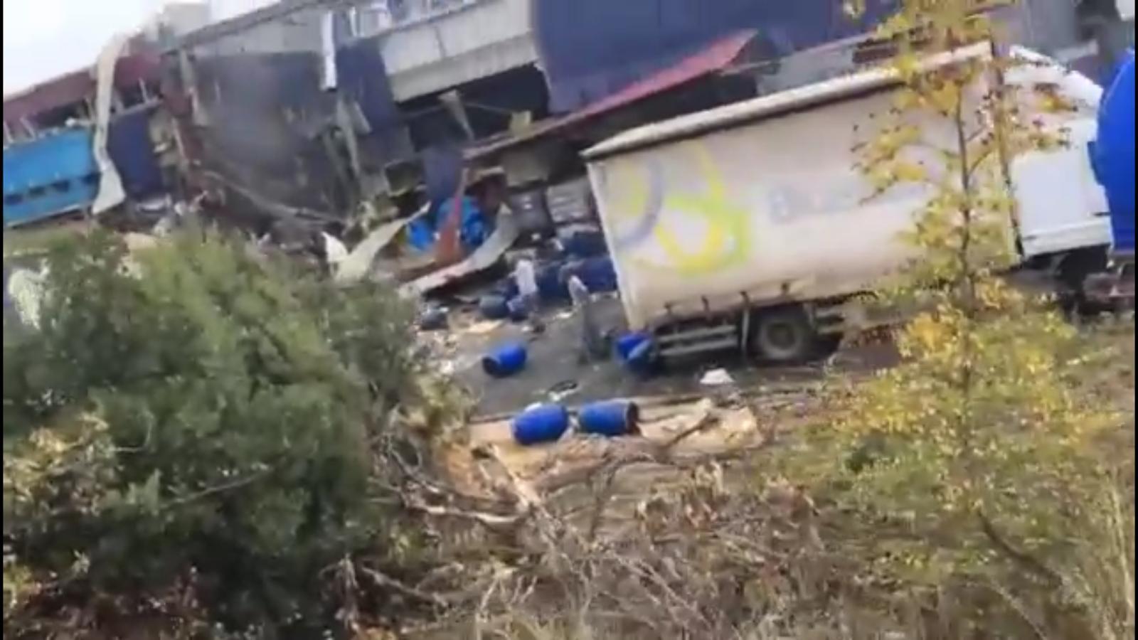 Bursada fabrikada patlama: 1 ölü, 6 yaralı