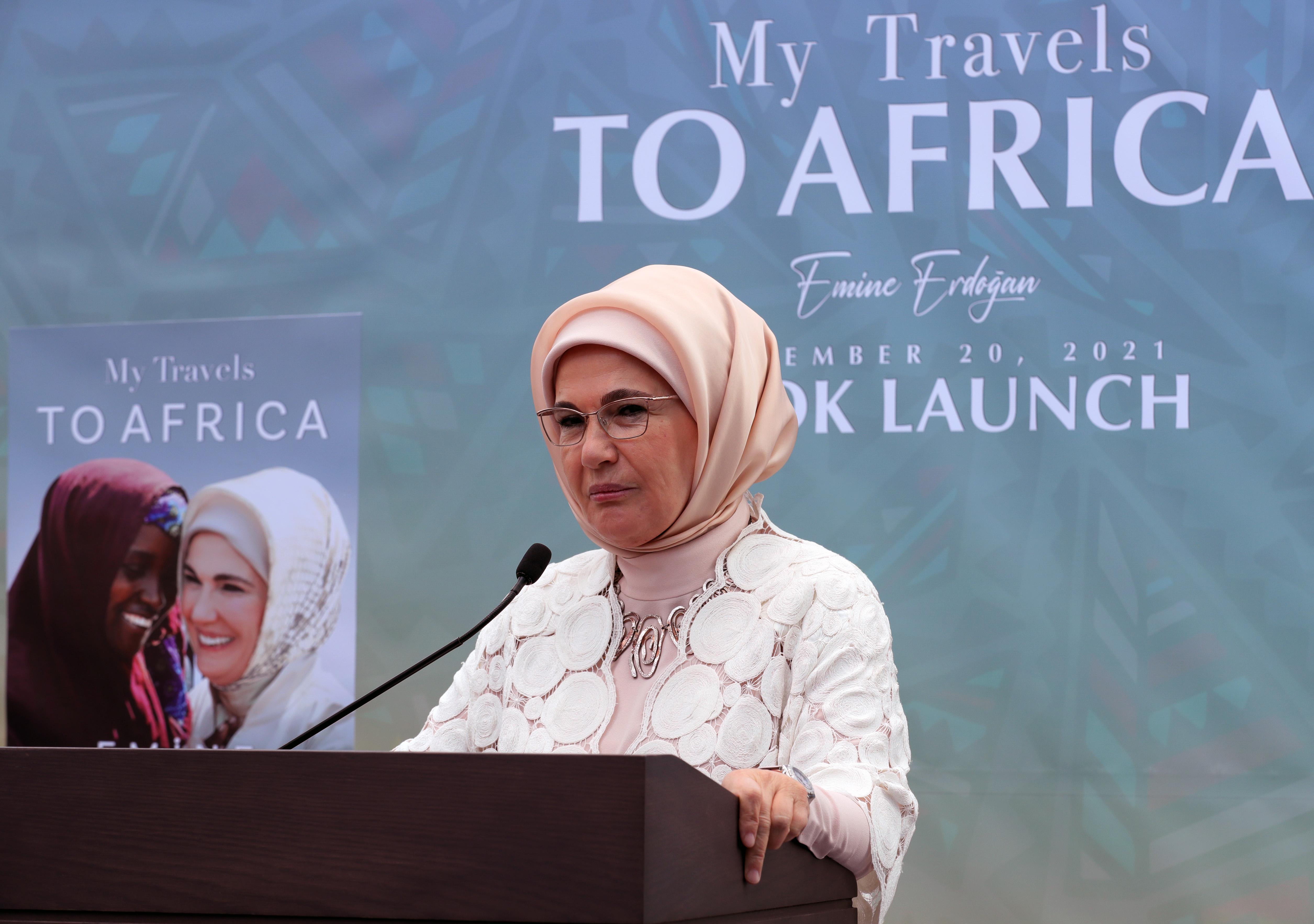 Emine Erdoğan, ‘Afrika Seyahatlerim’ adlı ilk kitabının tanıtımını New York’ta yaptı