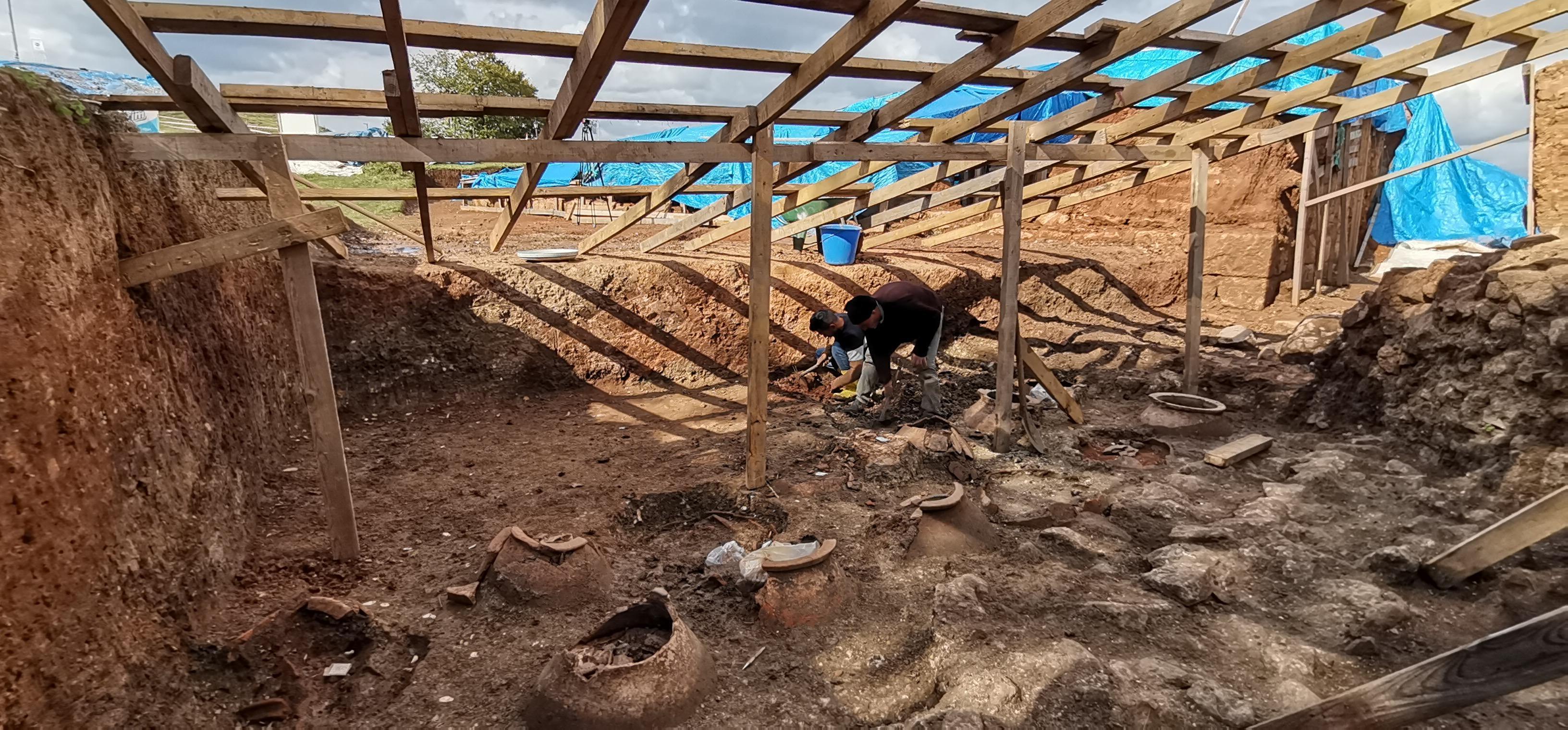 Kurul Kalesindeki kazılarda yeni girişe ulaşıldı