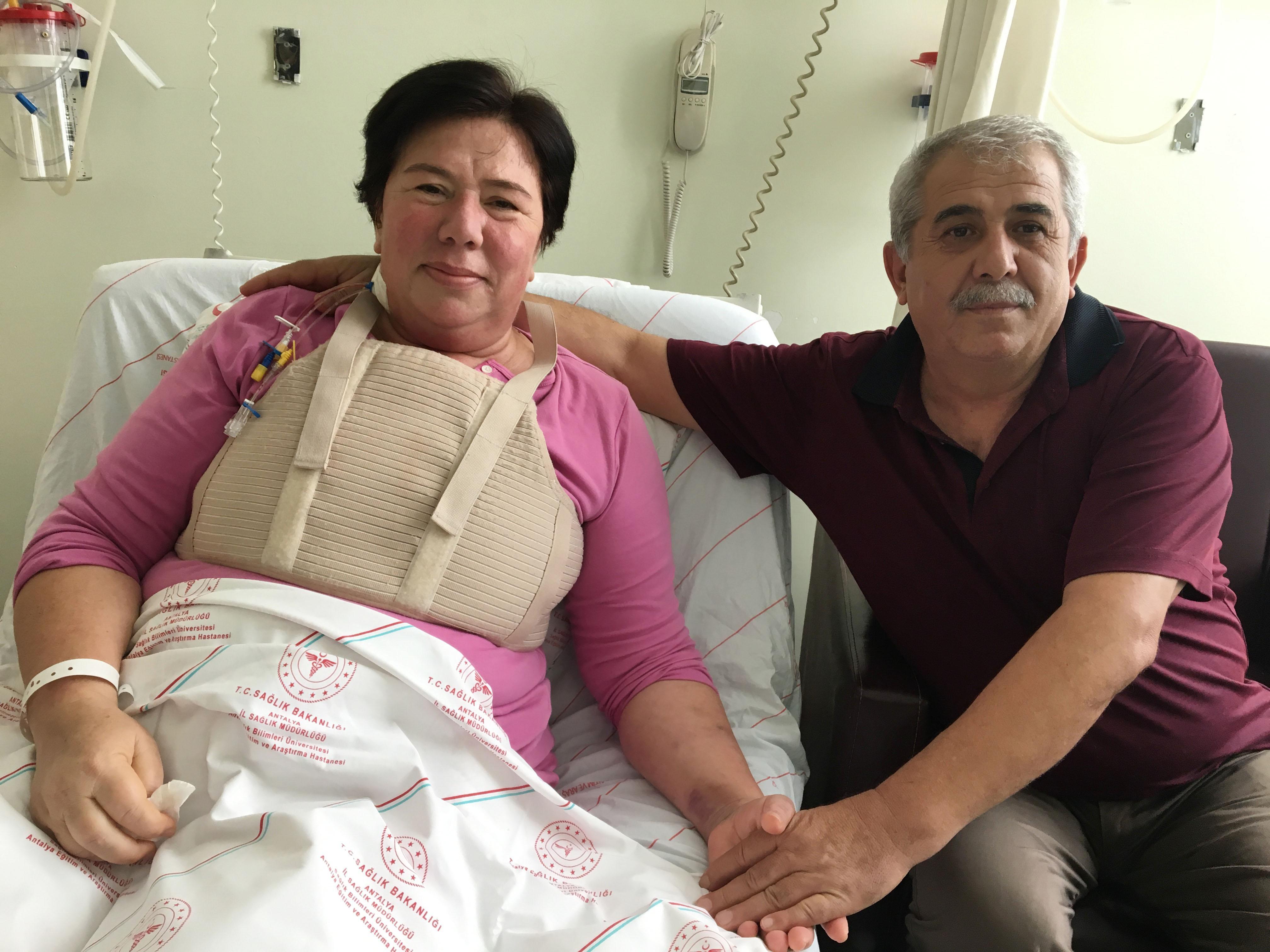 30 yıllık eşinin kalp ameliyatı, hayatının dönüm noktası oldu