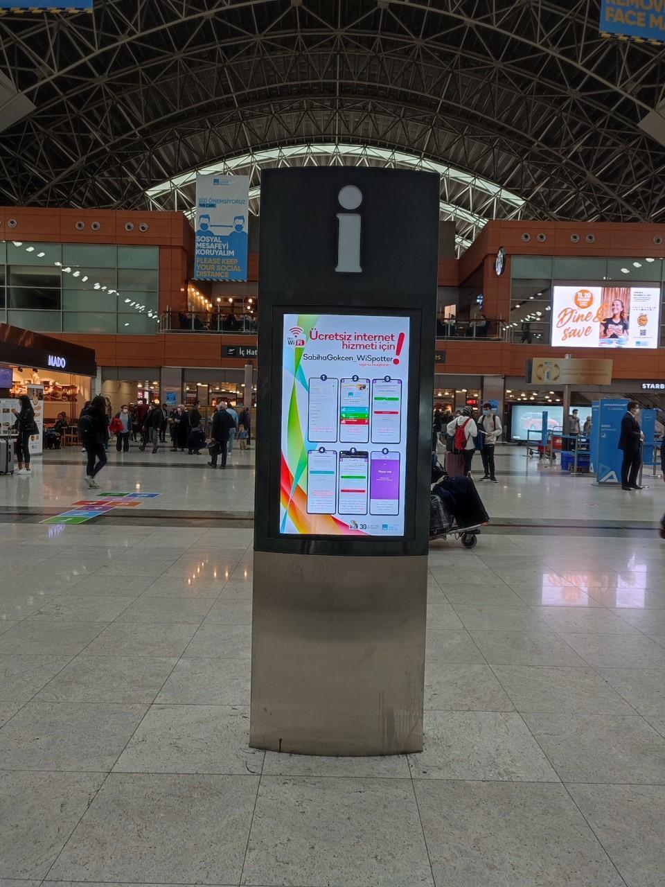 İstanbul Sabiha Gökçen Havalimanı’nda ücretsiz Wi-Fi hizmeti