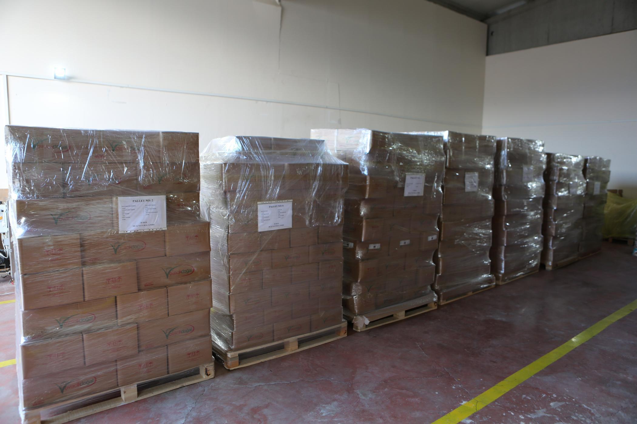 Tunceli’nin organik ürünleri Avrupaya gönderiliyor