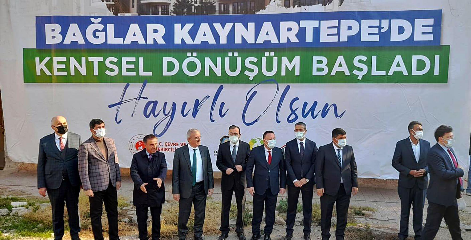 Diyarbakır Bağlarda kentsel dönüşüm başladı