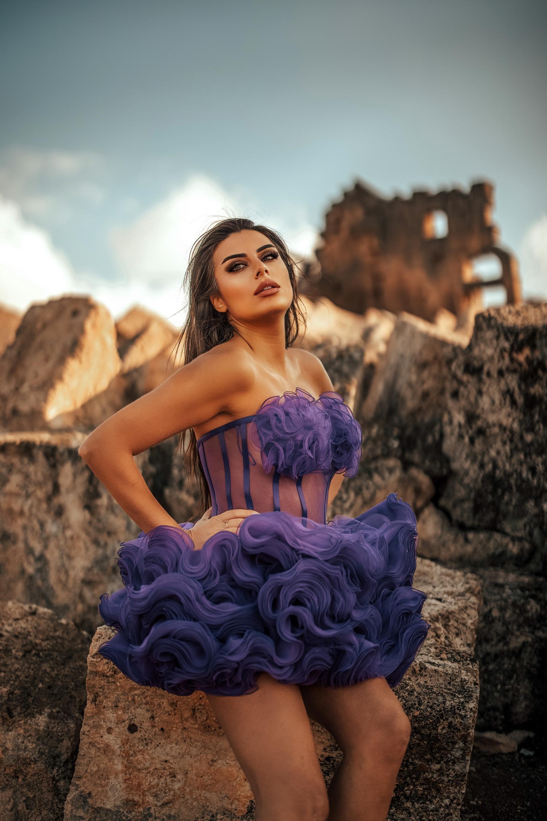 3 bin yıllık tarihi Zerzevan Kalesinde moda çekimleri