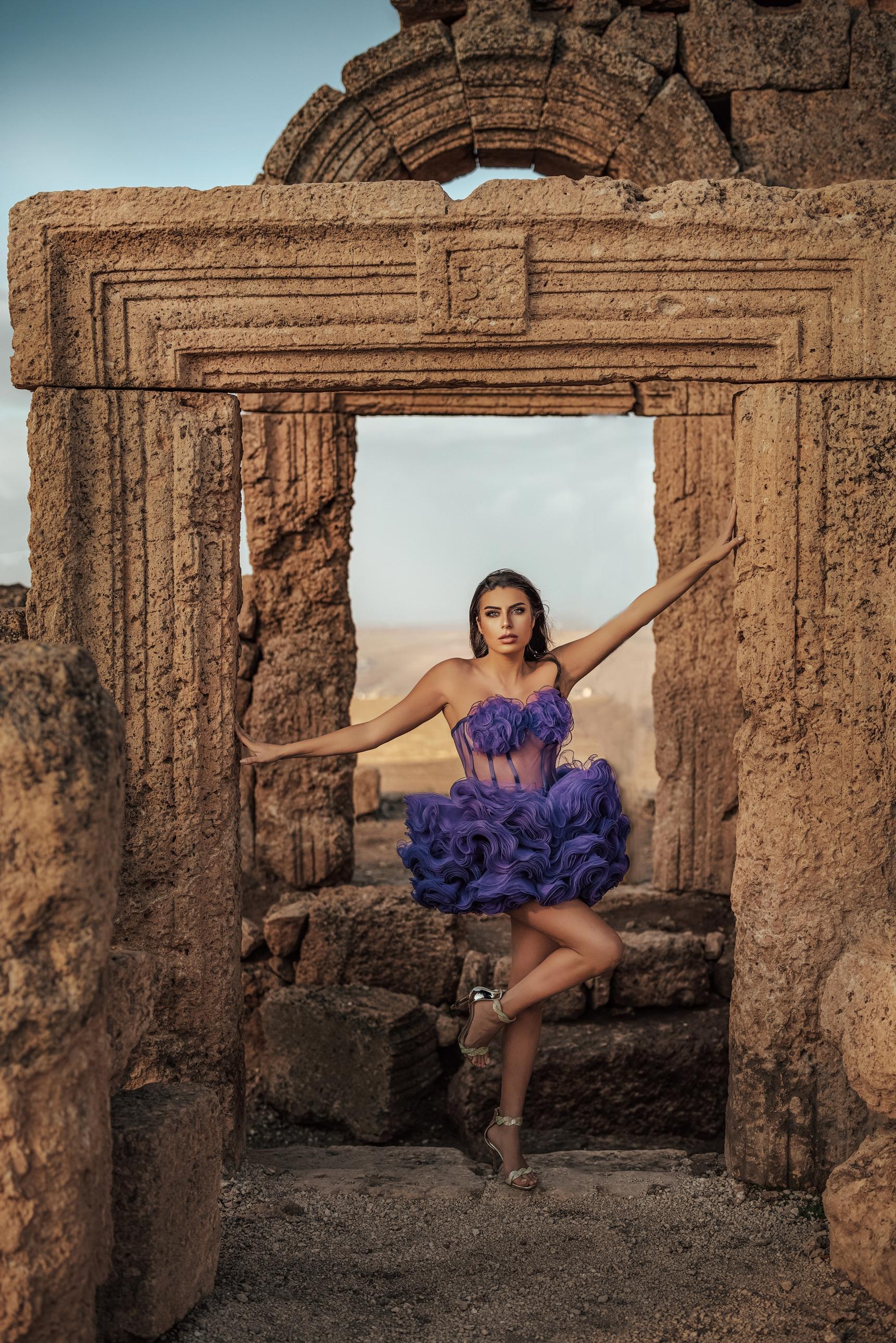 3 bin yıllık tarihi Zerzevan Kalesinde moda çekimleri