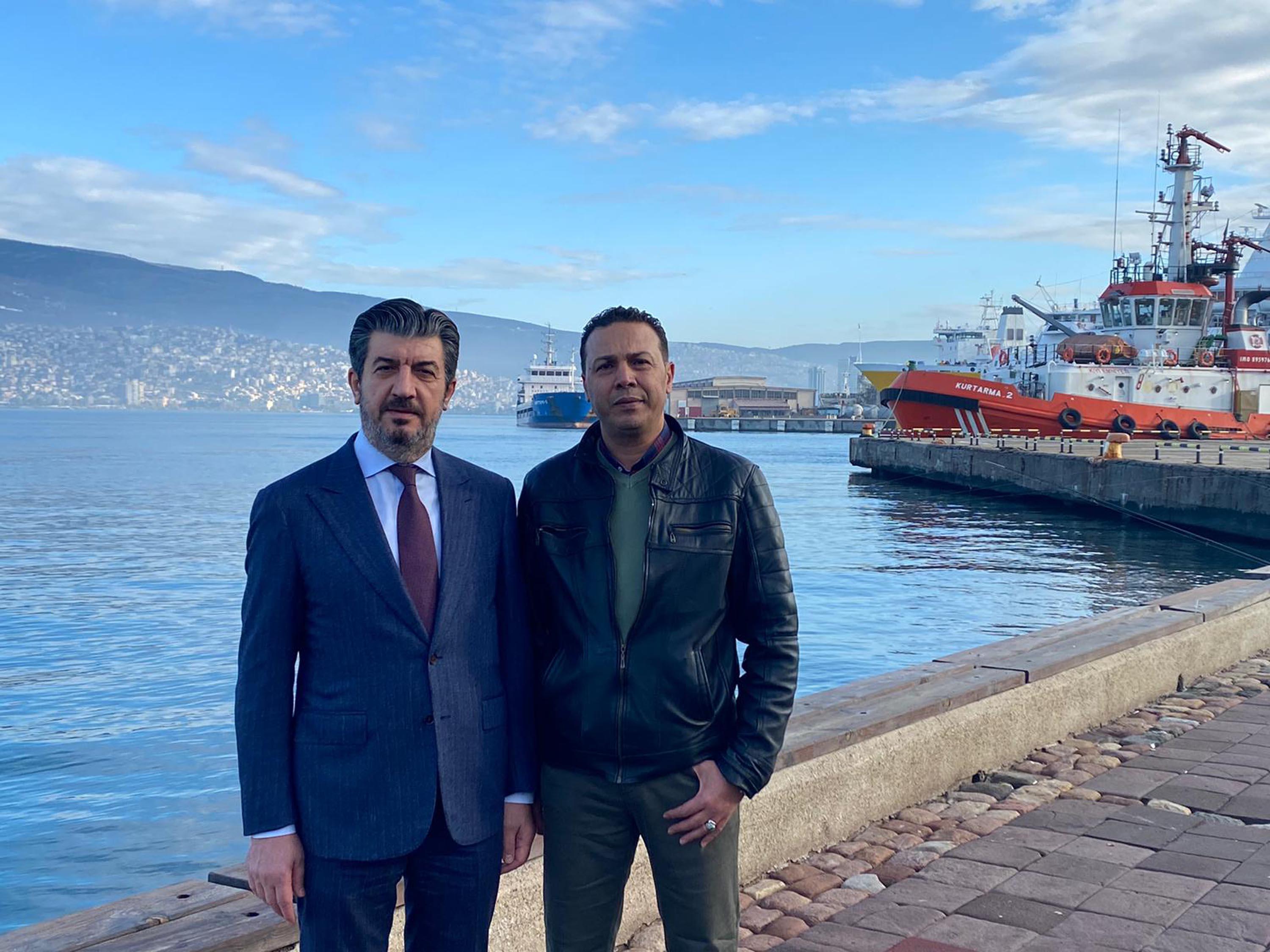 Türkiye Libya arasında 25 yıllık hasret bitti, ilk gemi İzmire geldi
