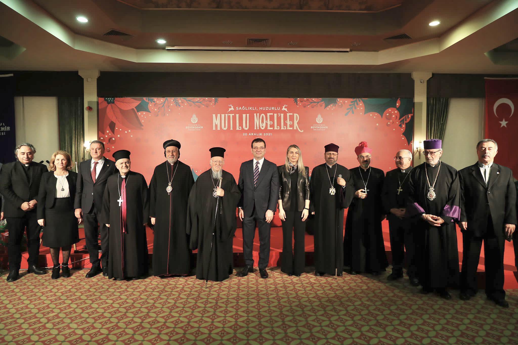 Türkiyede yaşayan Hristiyan toplumunun dini liderleri İBBnin davetinde bir araya geldi