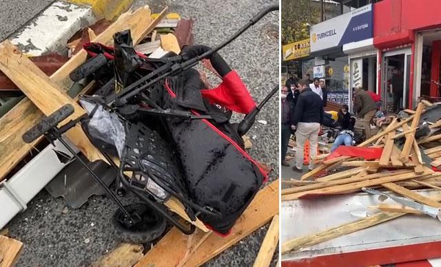 İstanbulda lodos: Ölü ve yaralılar var