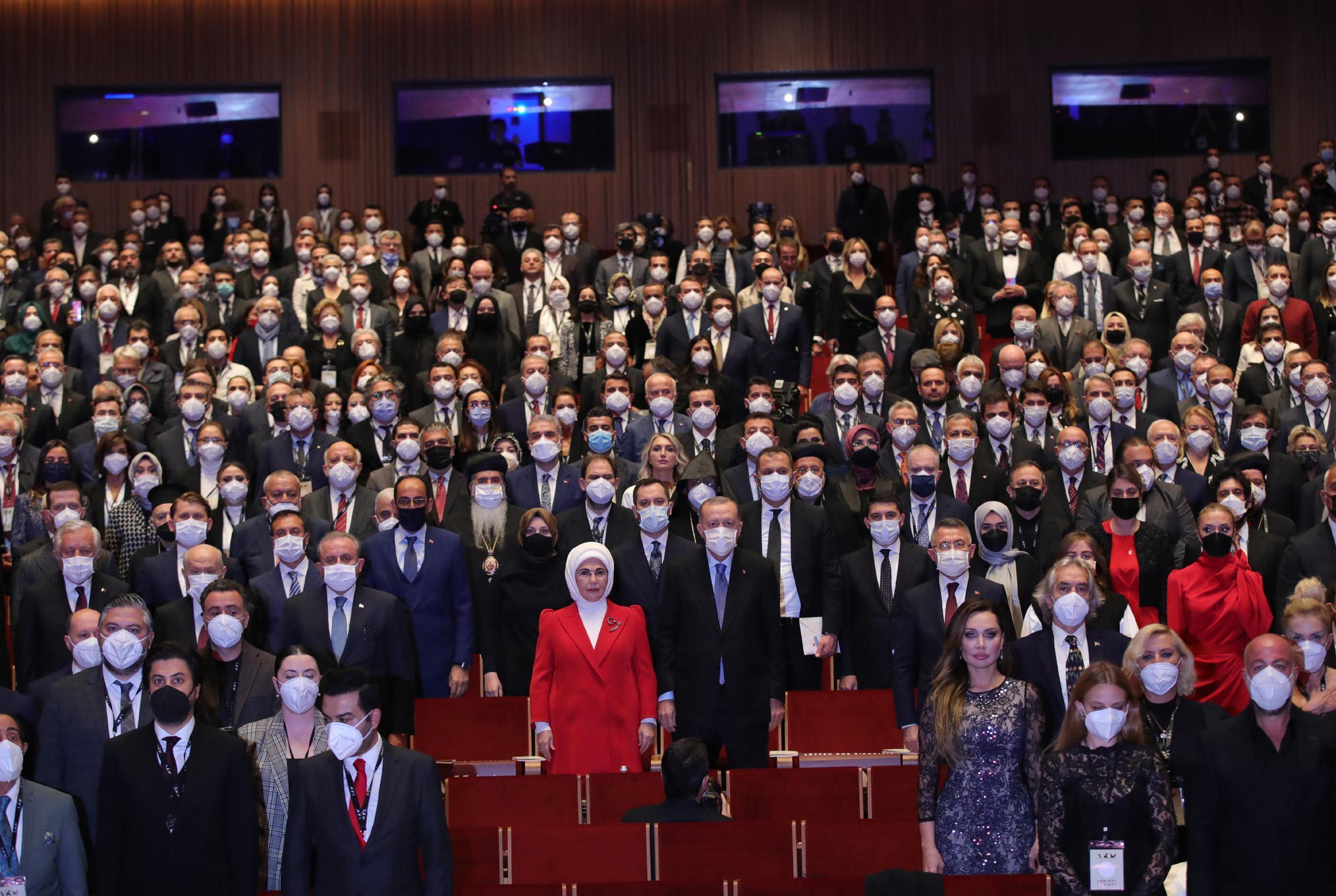 Cumhurbaşkanı Erdoğan, Atatürk Kültür Merkezinin (AKM) açılışını gerçekleştirdi