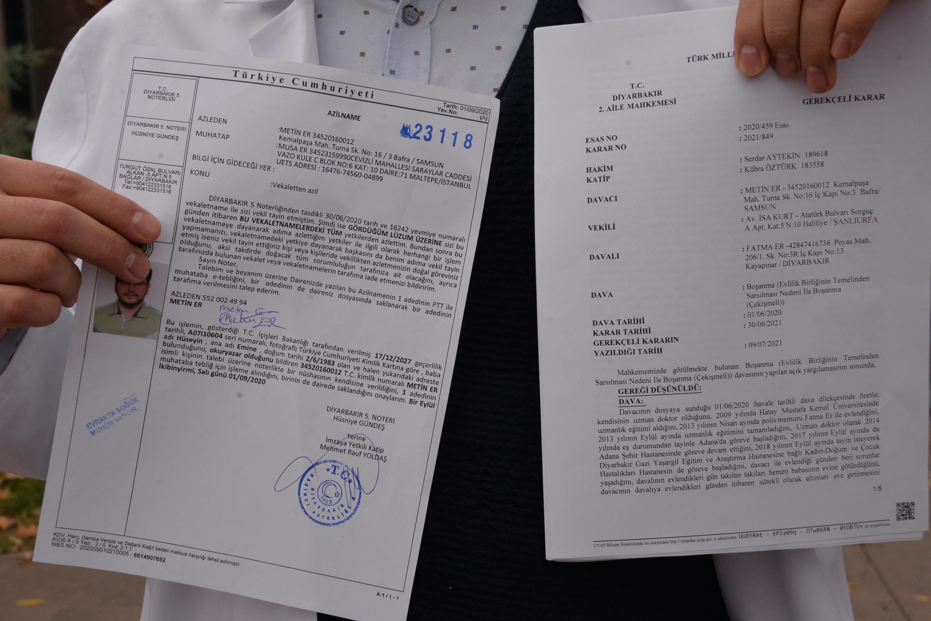 Boşanma davası avukat ve doktor kardeşleri karşı karşıya getirdi