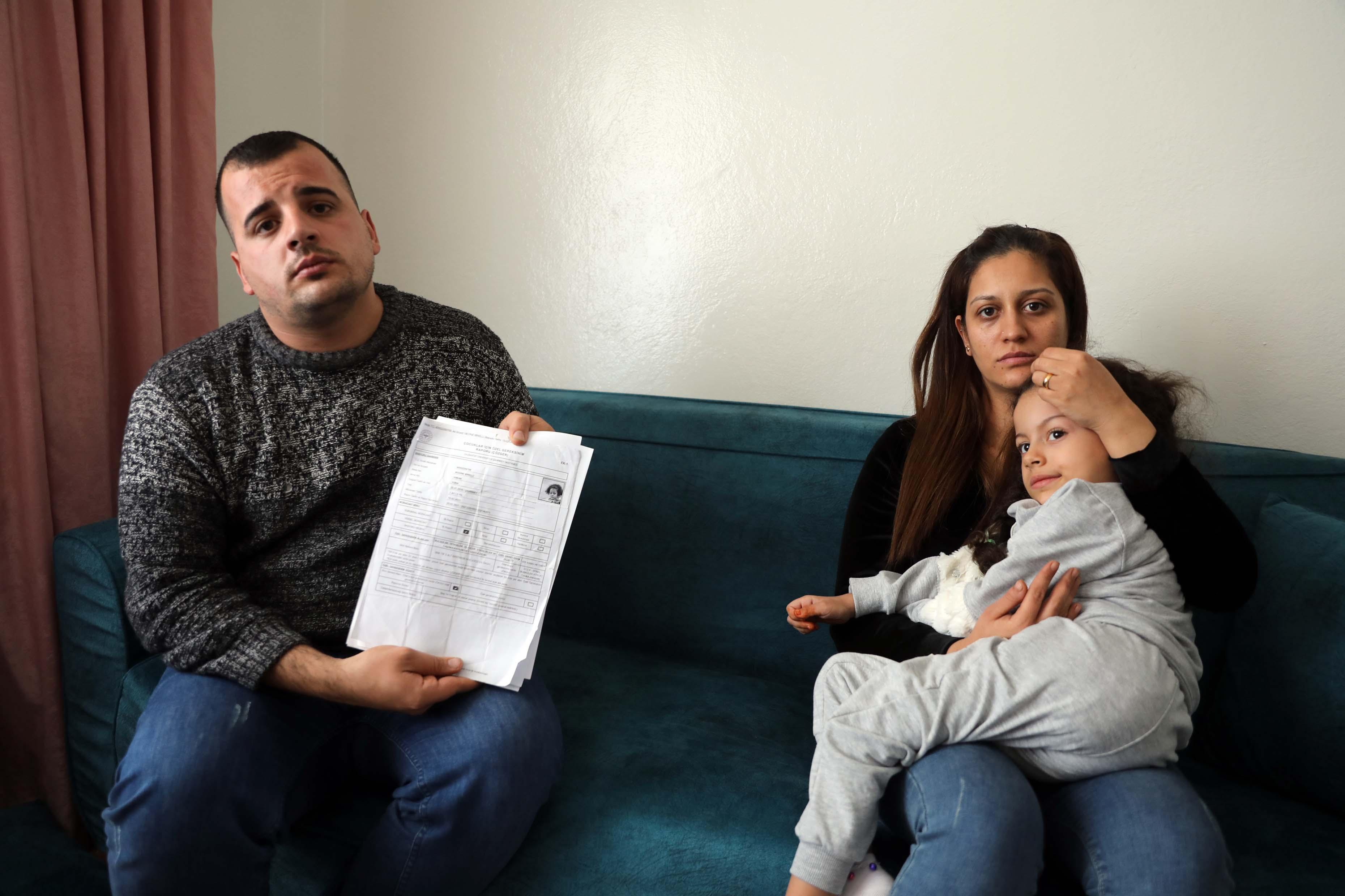 SMA hastası Medine’nin hayali sağlığına kavuşup yaşıtları gibi okula gitmek