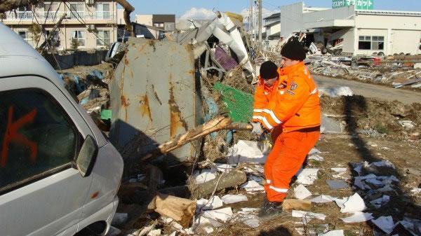 Japonyadan, depremde yardımlarına koşan AFAD ekibine anlamlı takdirname