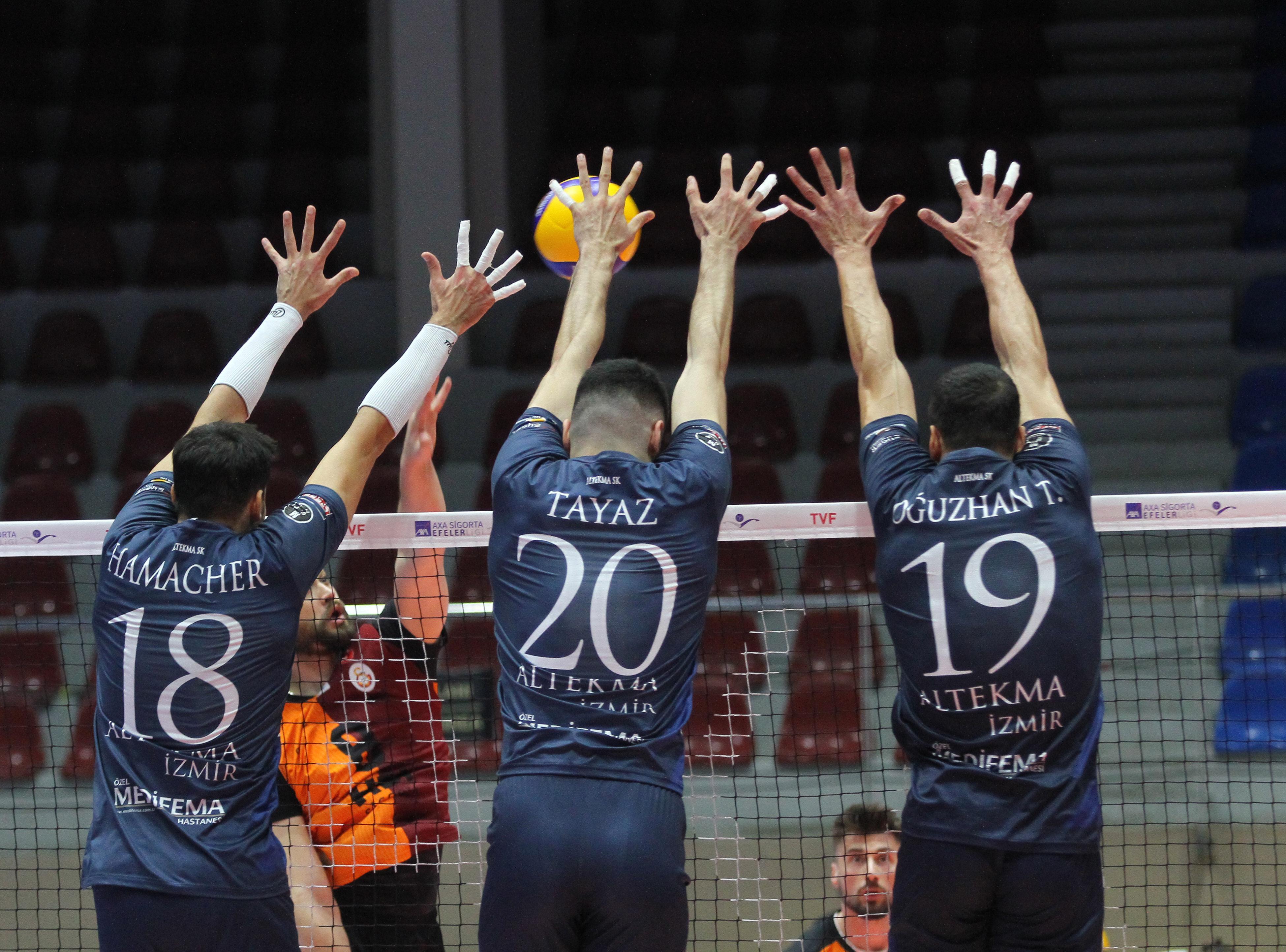 Altekma - Galatasaray HDI Sigorta: 3-0