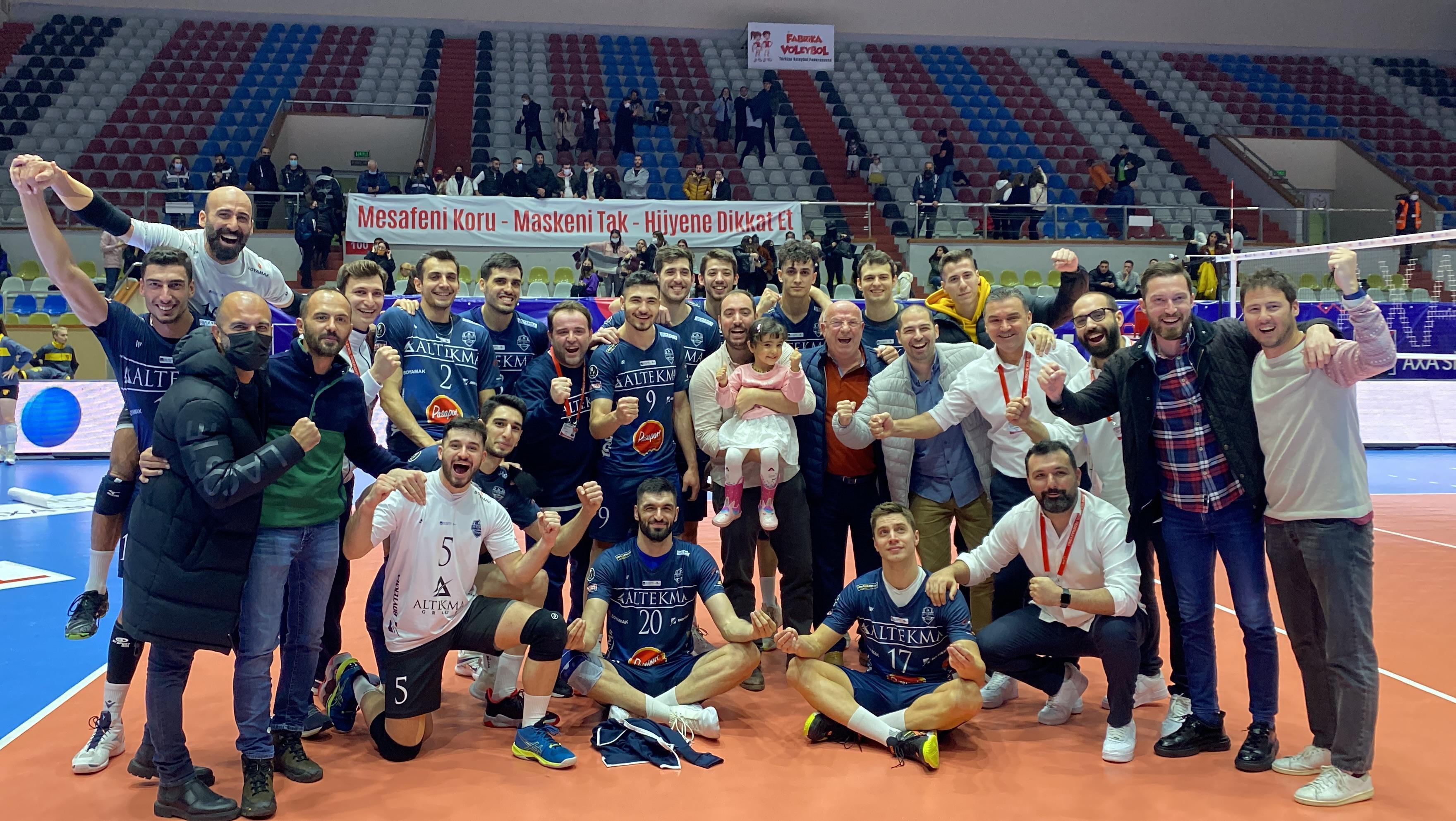 Altekma - Galatasaray HDI Sigorta: 3-0