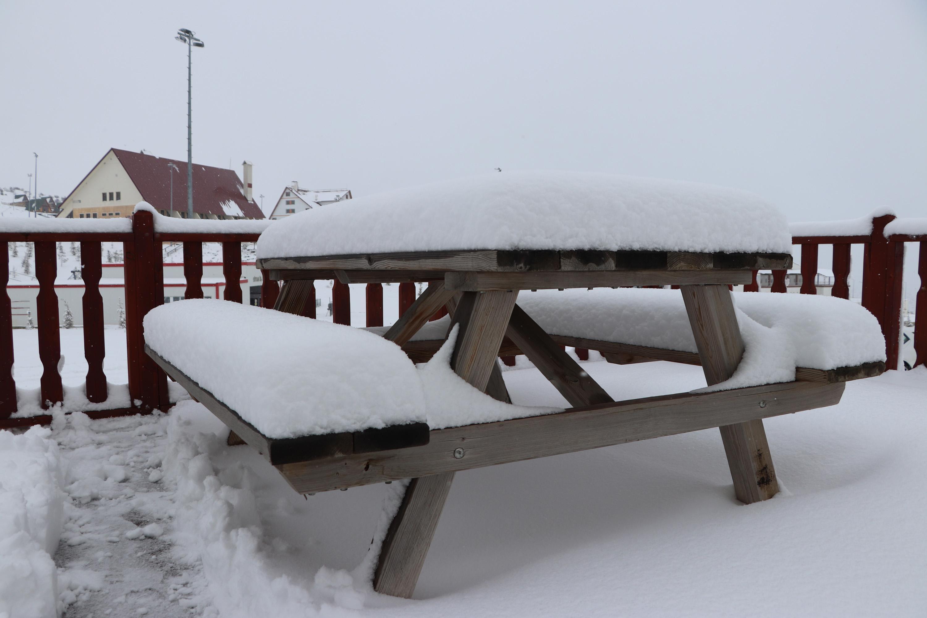 Sivasta kar yağışı etkili oluyor