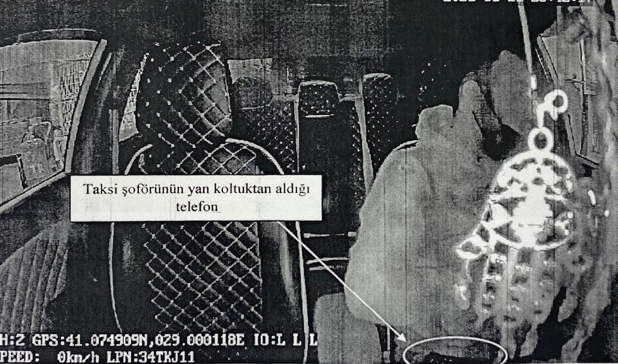 Görmedim dedi ama taksicinin yalanını görüntüler ortaya çıkardı
