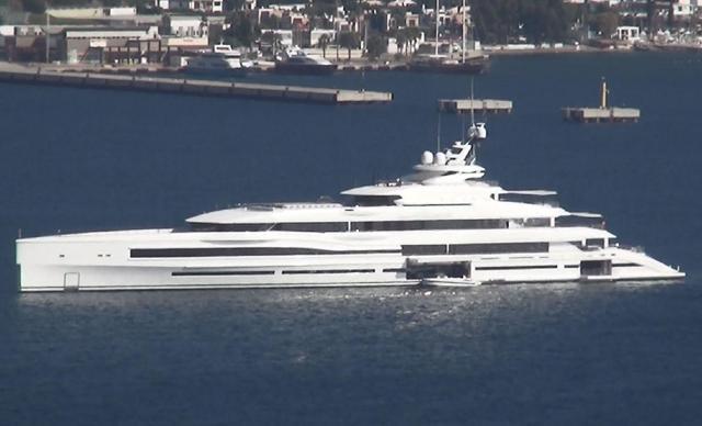 bill gates yacht in bodrum