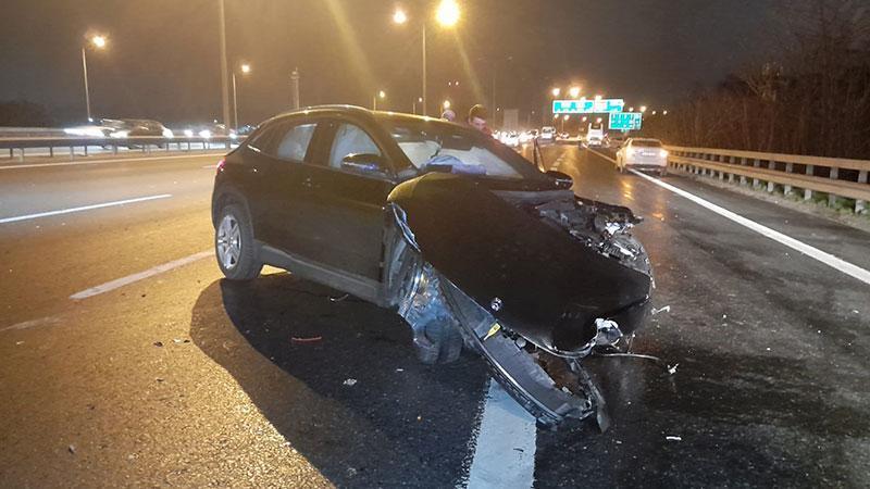 TEM Otoyolunda Zincirleme Trafik Kazası: 3 Yaralı - Gündem Haberleri