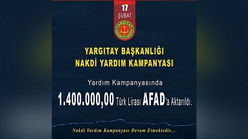 Yargıtay, Depremzedeler Için 1,4 Milyon TL Bağış Topladı - Son Dakika ...