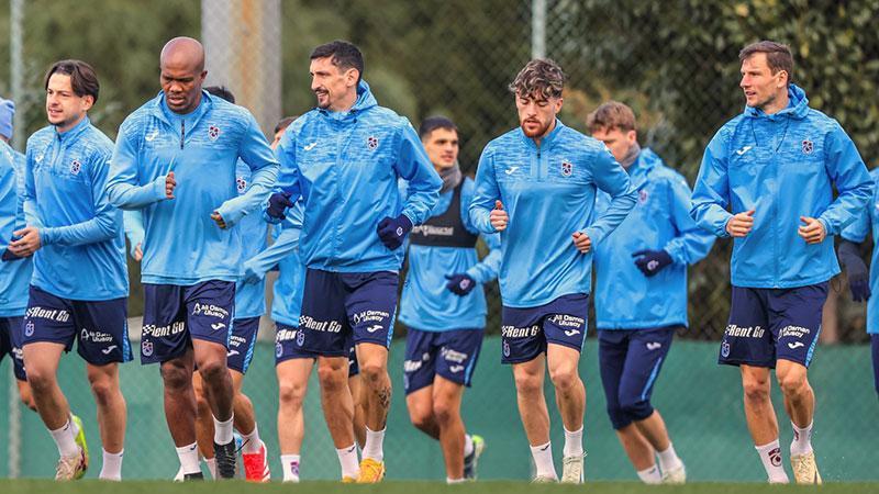 Trabzonspor’da Kayserispor mesaisi başladı