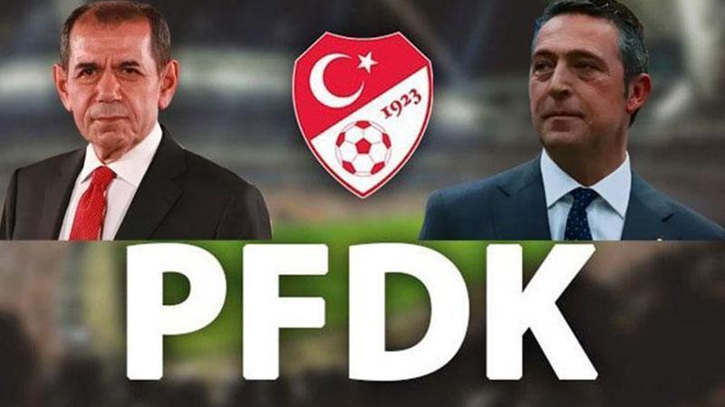 PFDK'dan Ali Koç ve Dursun Özbek'e ceza