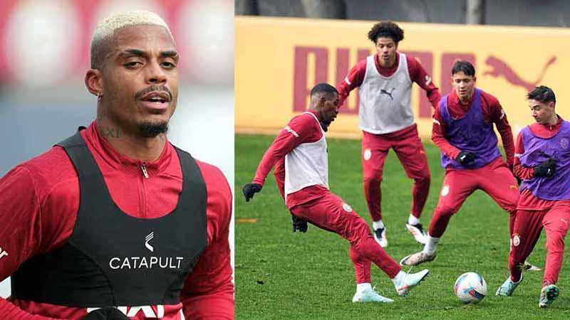 Galatasaray’da Lemina ve Cuesta ilk idmanına çıktı