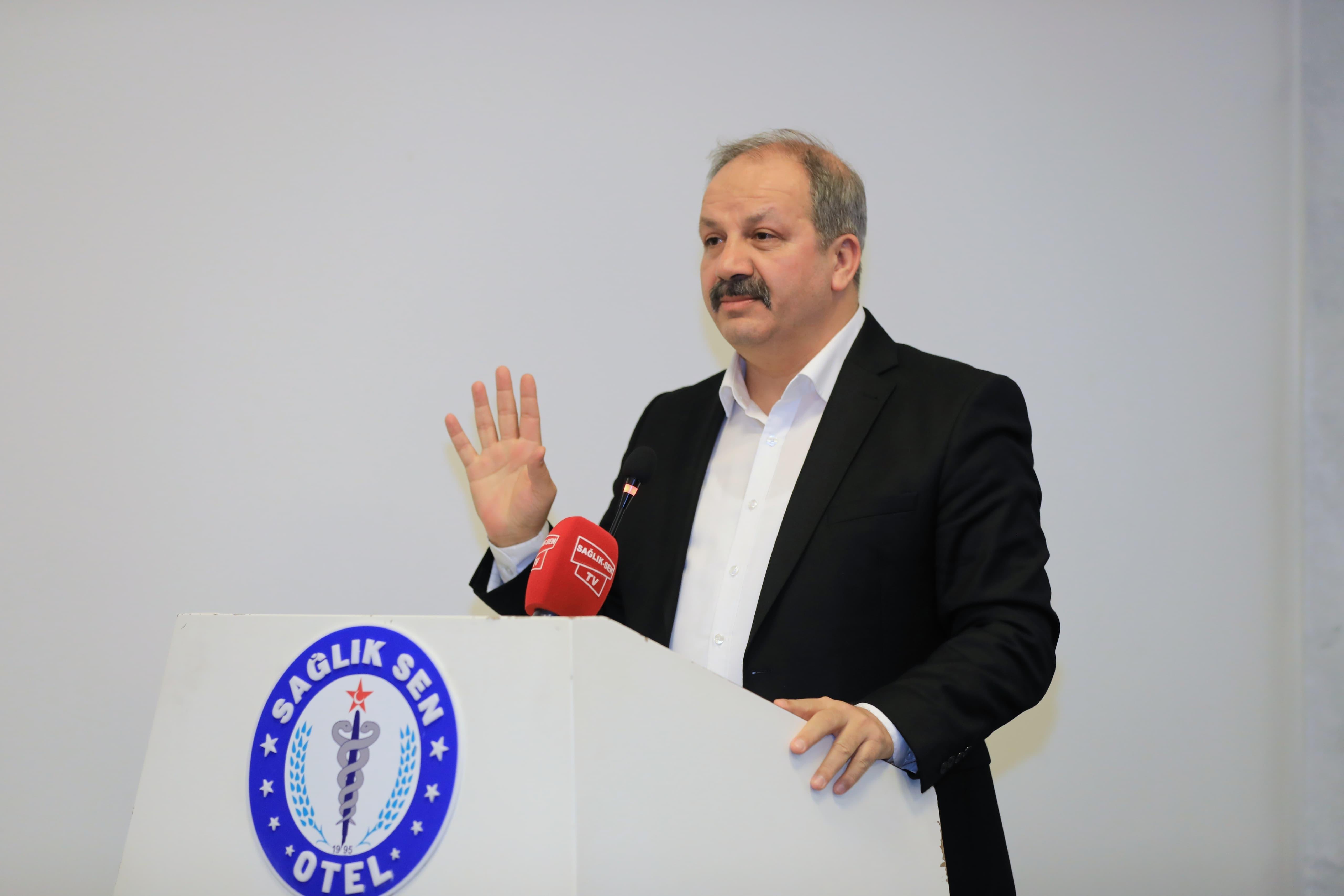 Sağlık-Sen Başkanı Doğan: Esnek ve uzaktan çalışma modeli sağlık hizmetleri açısından da değerlendirilmeli