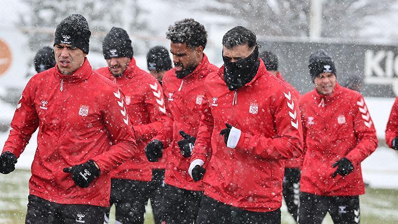 Sivasspor, Gaziantep FK maçının hazırlıklarını sürdürdü
