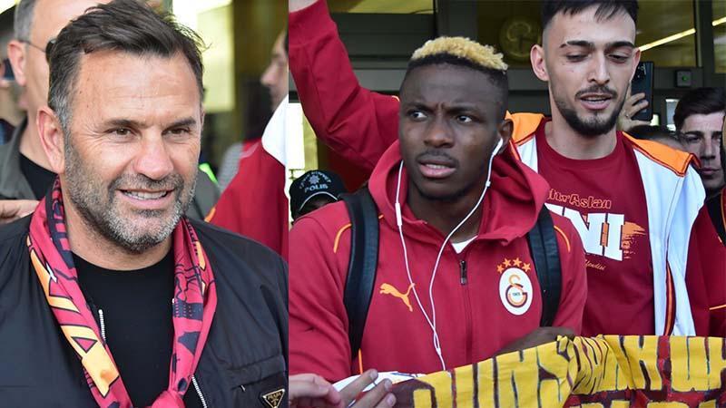 Galatasaray kafilesi, Konya'da coşkuyla karşılandı