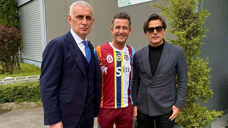 TFF Başkanı Hacıosmanoğlu ve Montella, Trabzonspor U19 Takımı’nı yalnız bırakmadı