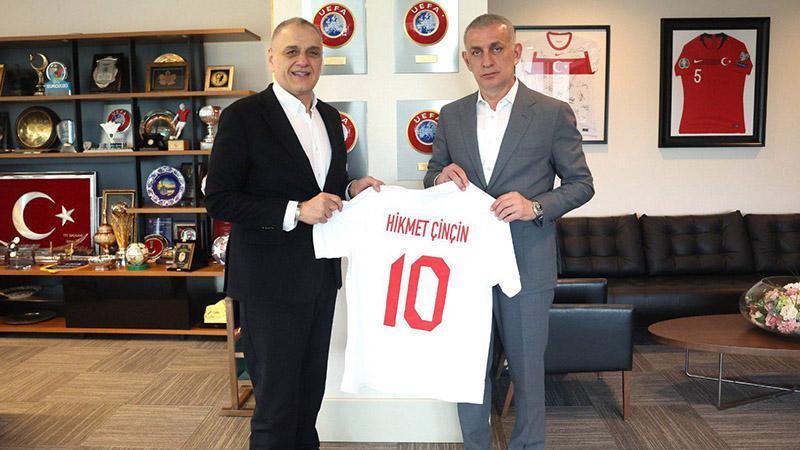 Hatayspor Başkanı Çinçin’den, İbrahim Hacıosmanoğlu’na ziyaret Hatayspor Başkanı Çinçin’den, İbrahim Hacıosmanoğlu’na ziyaret