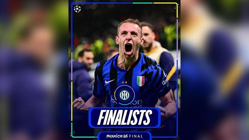 UEFA Şampiyonlar Ligi’nde ilk finalist Inter