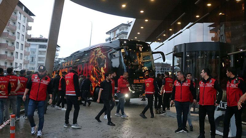 Galatasaray kafilesi, Gaziantep’te Galatasaray kafilesi, Gaziantep’te
