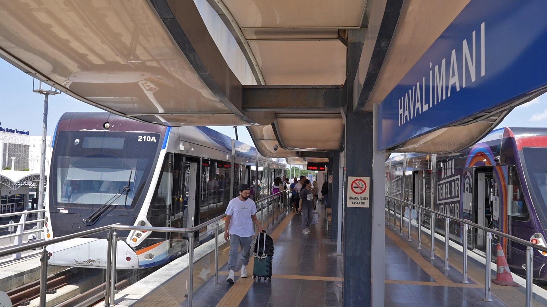 Antray ile havalimanına ulaşım hızlı ve kolay - Antalya Haberleri