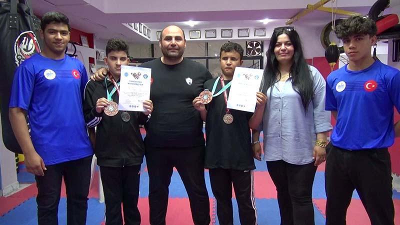 Parakickboks’ta dünya şampiyonu olan görme engelli sporcuların hedefi olimpiyatlara katılmak