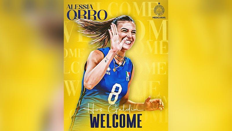 Fenerbahçe Medicana, Alessia Orro’yu kadrosuna kattı