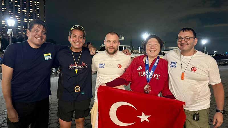 Sinem Serinkan, Manhattan 20 Bridges Swim parkurunda Türkiye’yi temsil etti