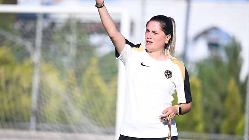 Samsunlu antrenör Merve Kurtoğlu, Şampiyonlar Ligi kadrosunda