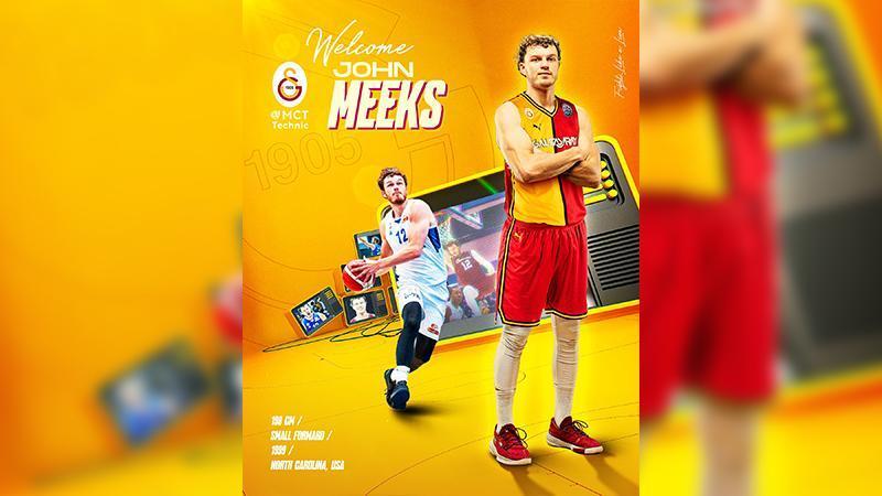 Galatasaray MCT Technic, John Meeks’i kadrosuna kattı