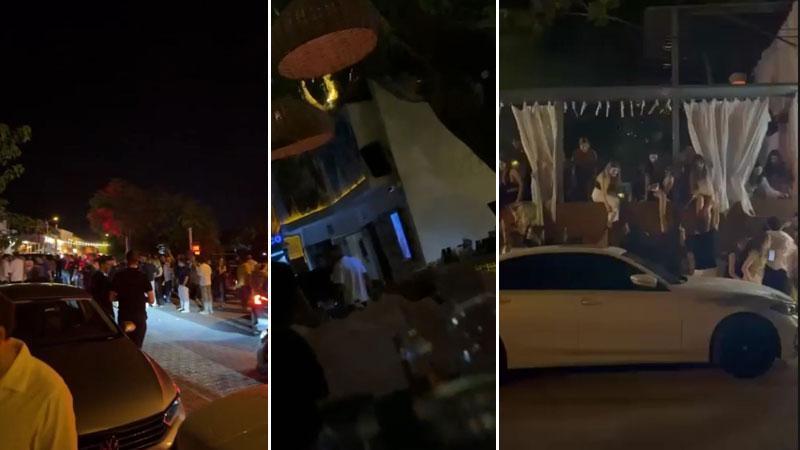 Çeşme'de eğlence mekanında taşkınlık çıkarıp, işletmeciyi ayağından vurdular
