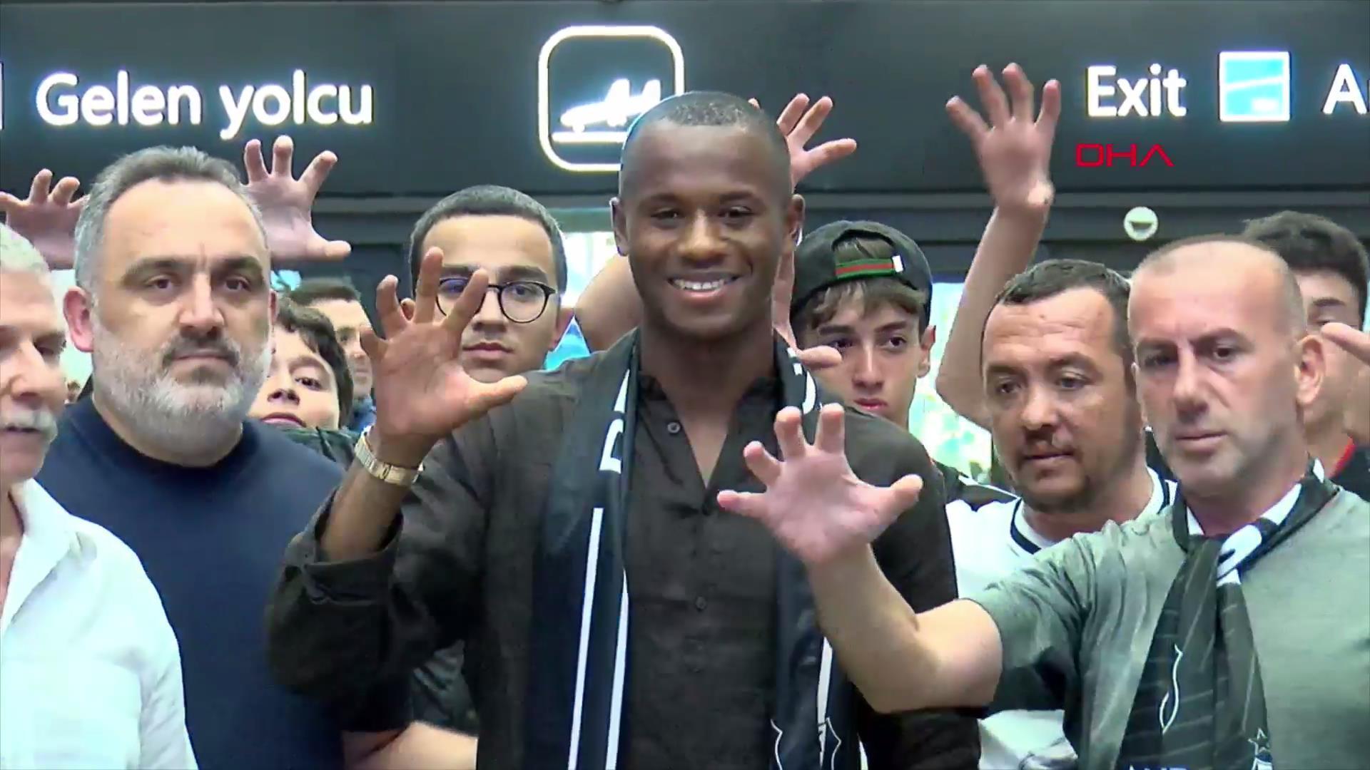 Beşiktaş’ın yeni transferi Tiago Djalo İstanbul’da