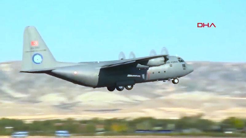 MSB: Gürcistan-Azerbaycan sınırında C130 kargo uçağı düştü