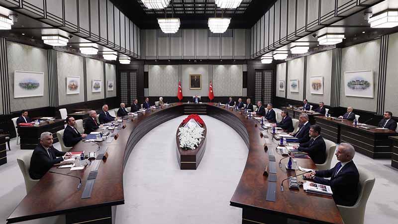 Cumhurbaşkanlığı Kabinesi toplandı